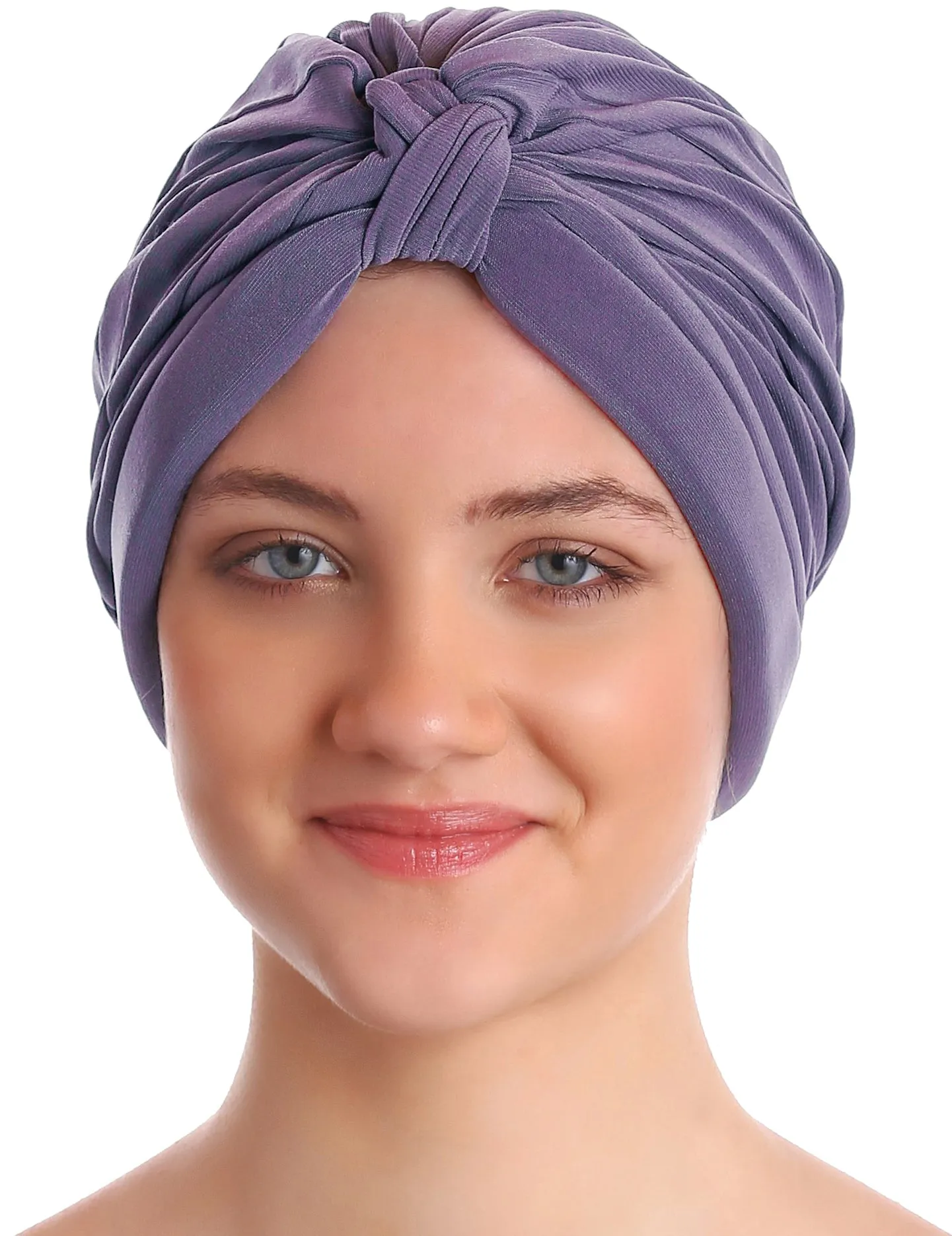 Pleated W Pattern Turban