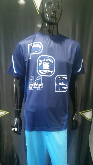 POS, Blue Camo - Custom Full-Dye Jersey