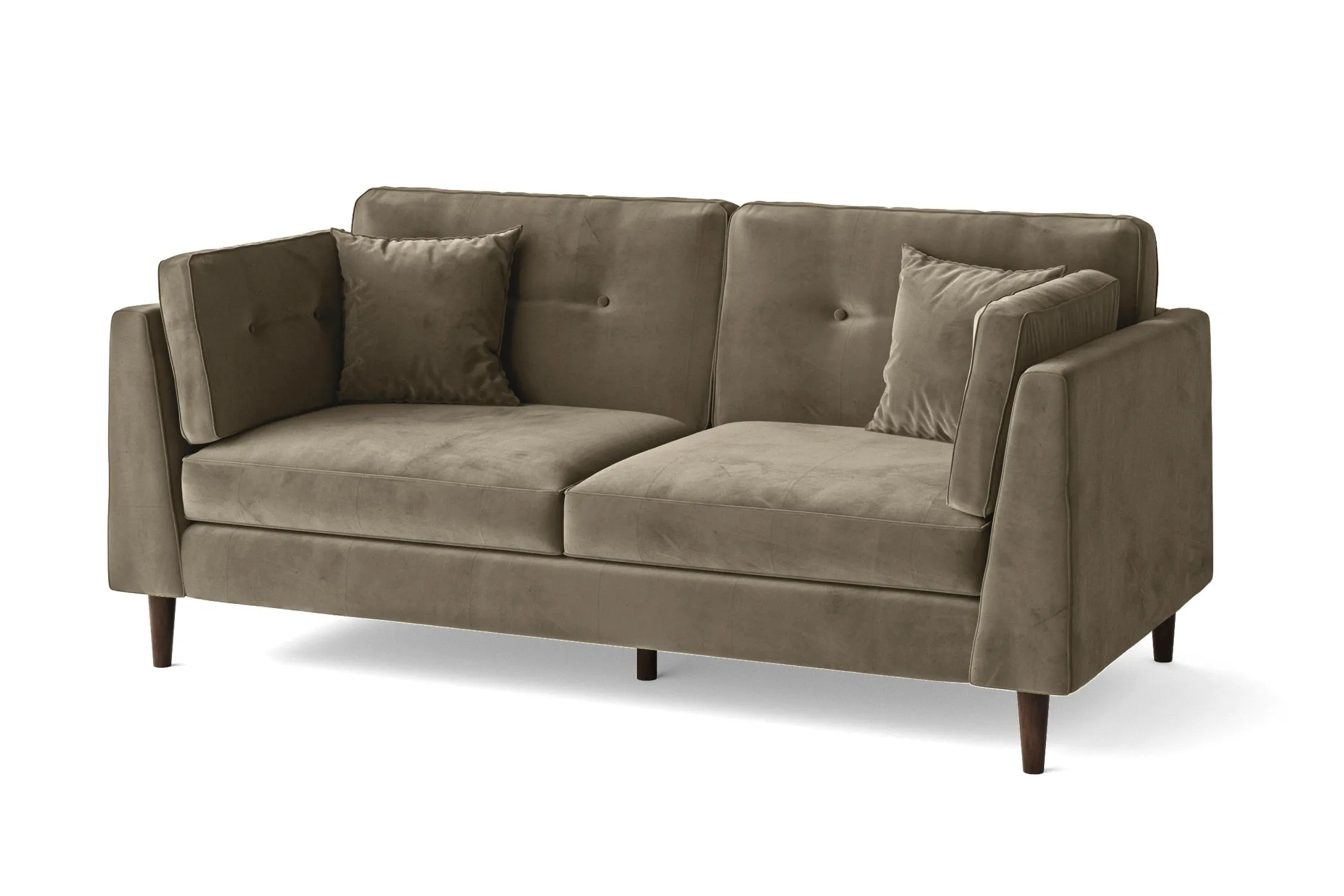 Ragusa 3 Seater Sofa Sand Velvet