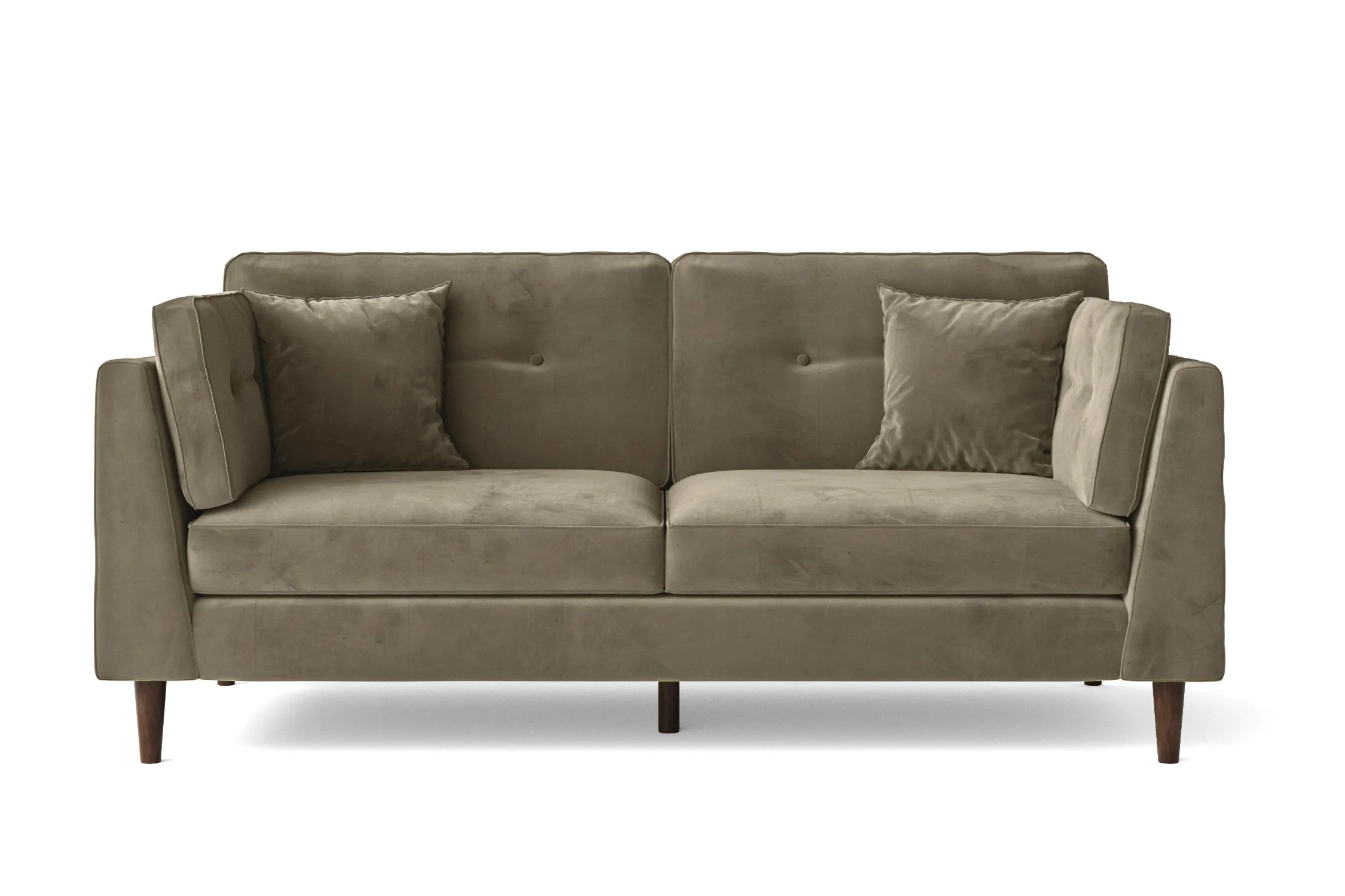 Ragusa 3 Seater Sofa Sand Velvet