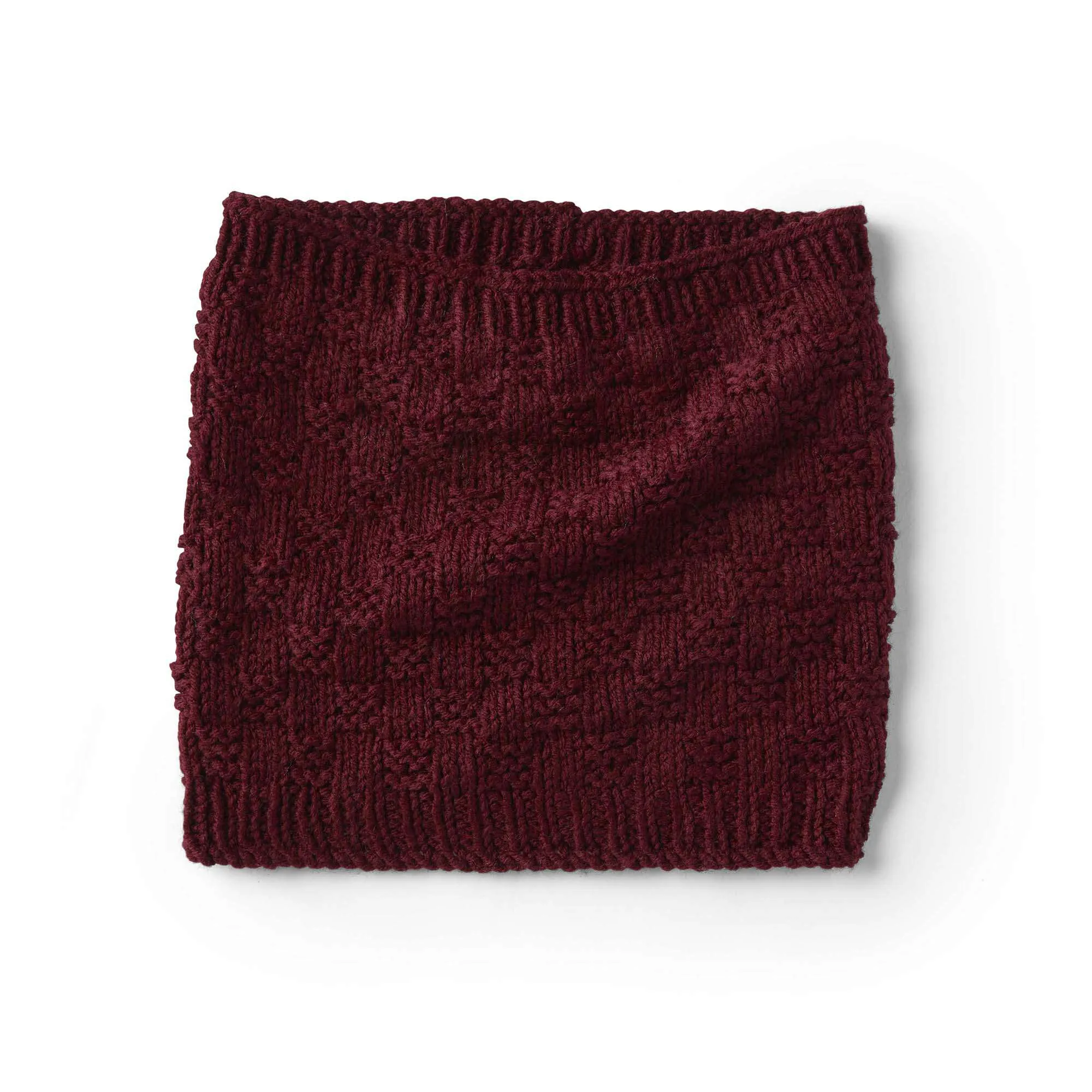 Red Heart Knit Keep Warm Cowl