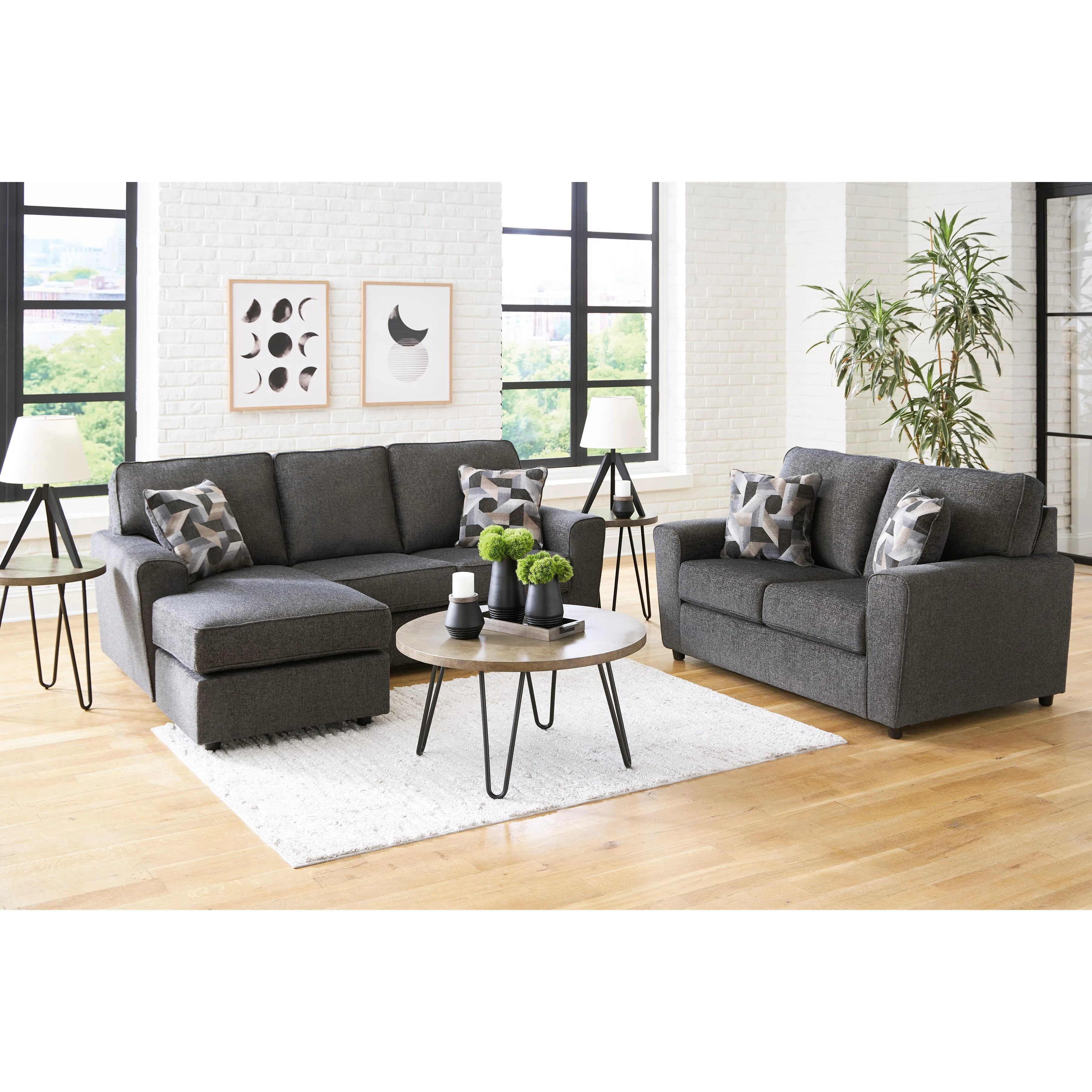 Signature Design by Ashley Cascilla 26804U3 2 pc Living Room Set