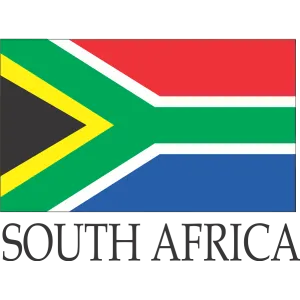 South Africa Embroidered Flag Badge