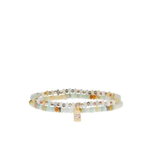 stretch beaded bracelet set