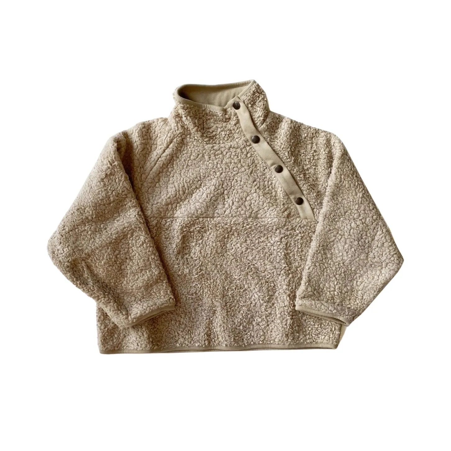 ﻿THE SIMPLE FOLK - The Sherpa Sweater - Wheat