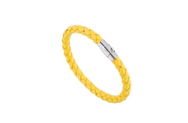 Trendy Genuine Leather Bracelets Men Stainless Steel Multilayer Braided Rope Bracelets for Male Female Bracelets Jewelry