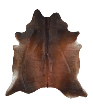 Warm Caramel X-Large Brazilian Cowhide Rug 6'11"H x 6'3"W #A21465 by Hudson Hides