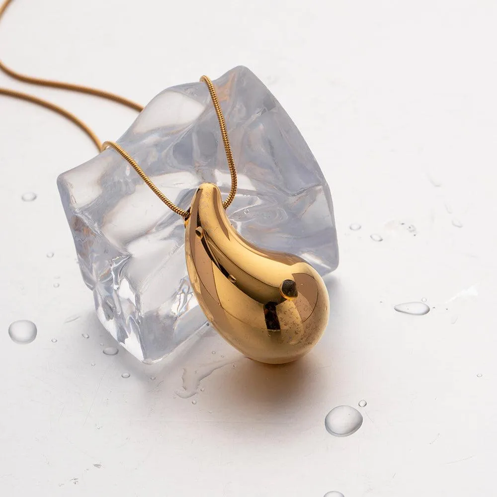 Water Drop Trendy Necklace