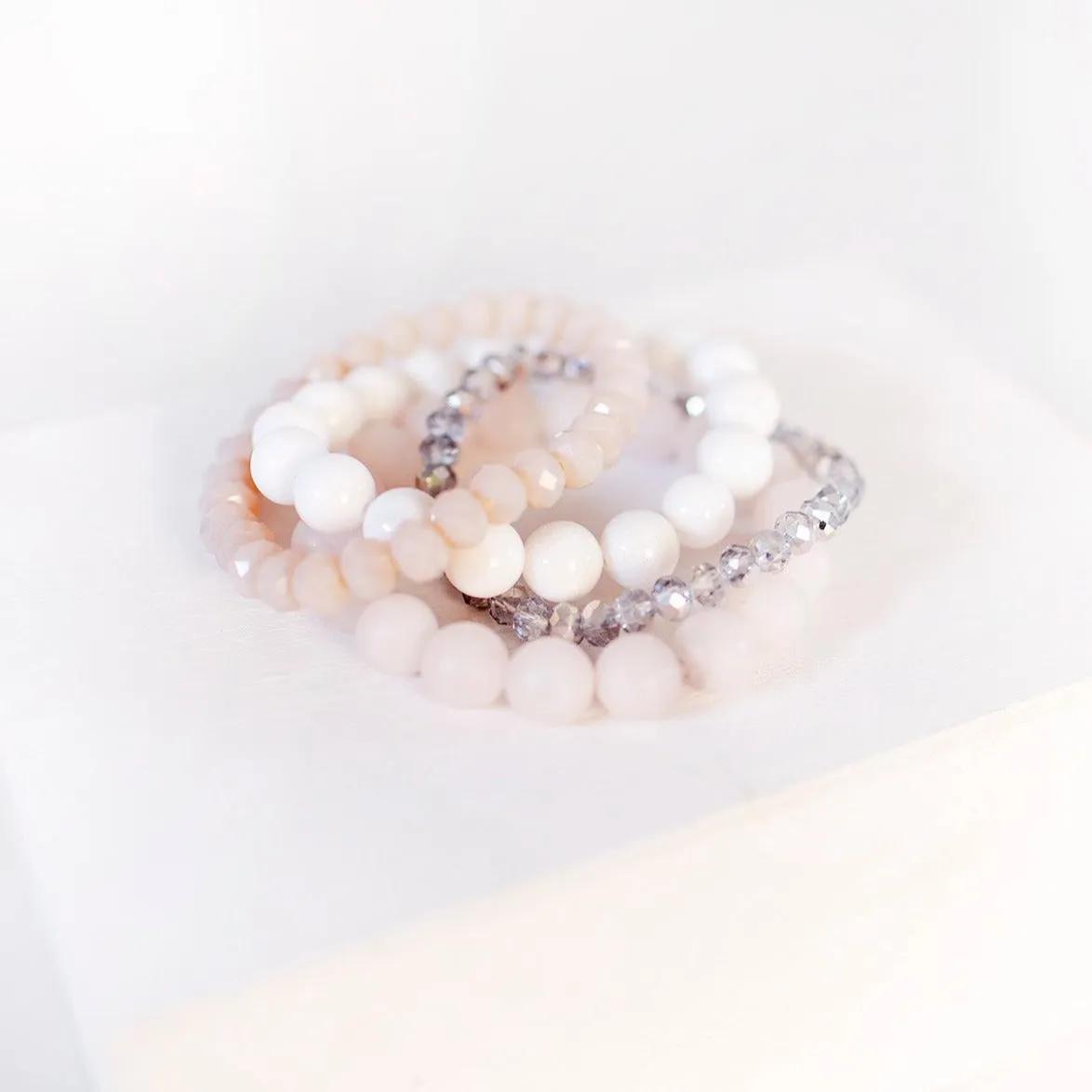 White Jade 10mm Bracelet