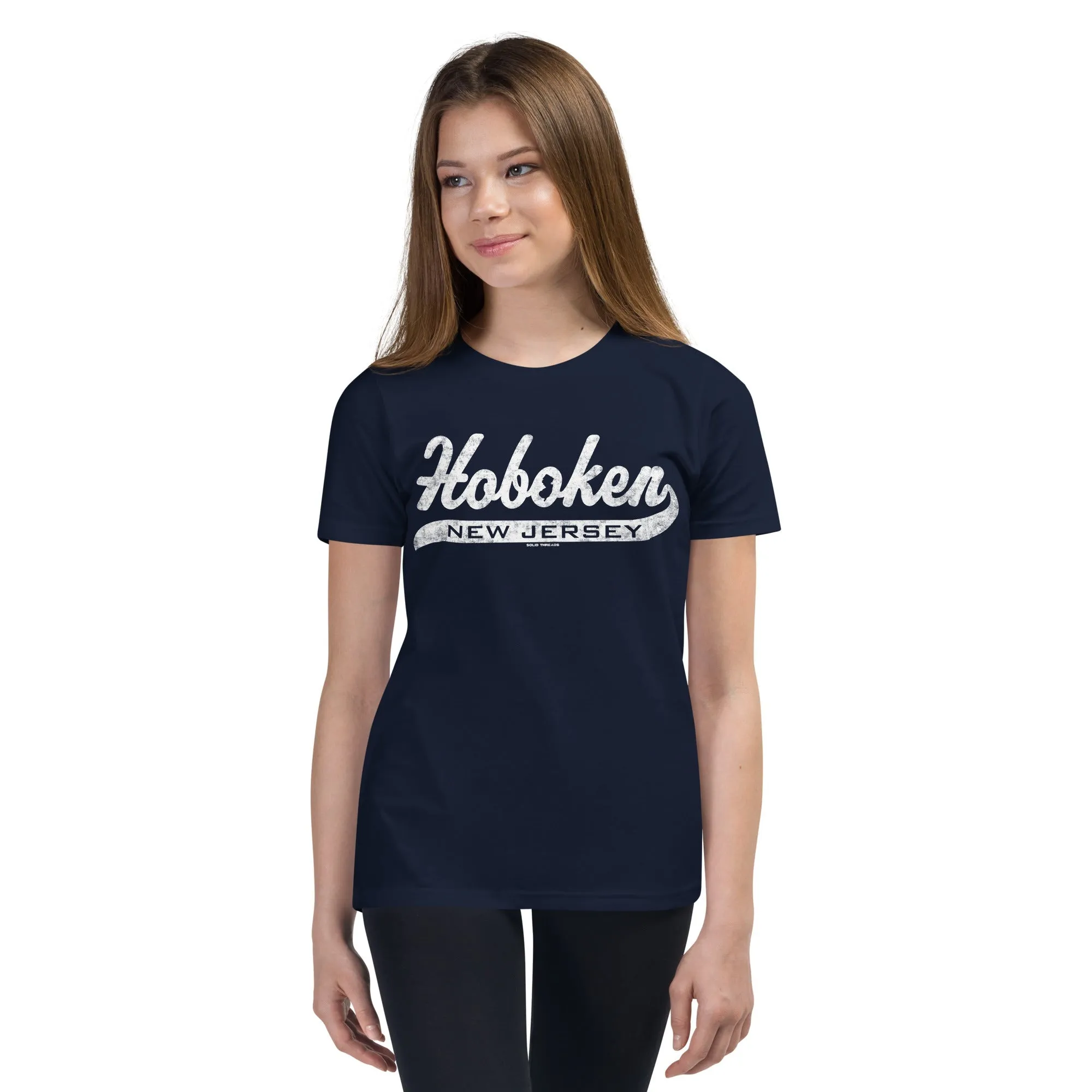 Youth Hoboken Script Extra Soft T-Shirt