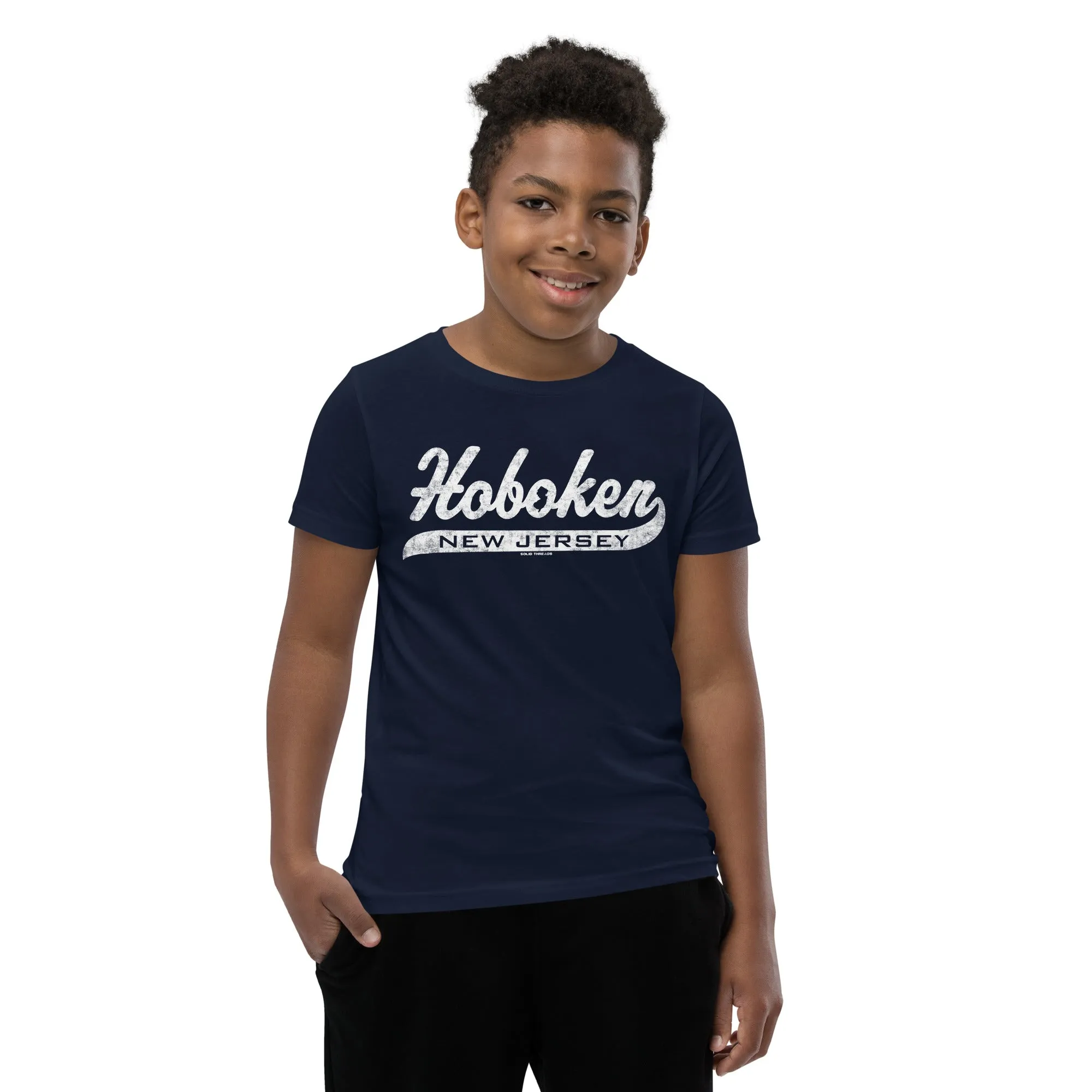 Youth Hoboken Script Extra Soft T-Shirt