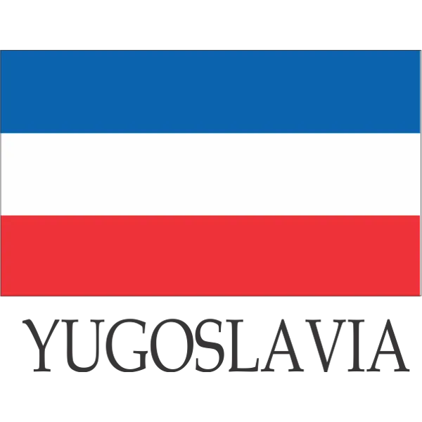 Yugoslavia Embroidered Flag Badge